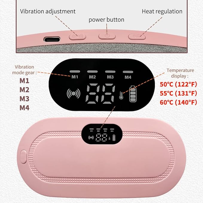Period Cramp Comfort – Heating Pad & Massager