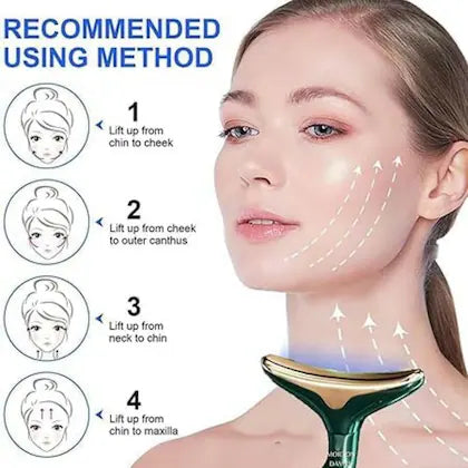 3 in 1 Anti Wrinkles Face Neck Eyes Massager